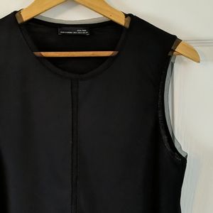 Zara mesh detail top